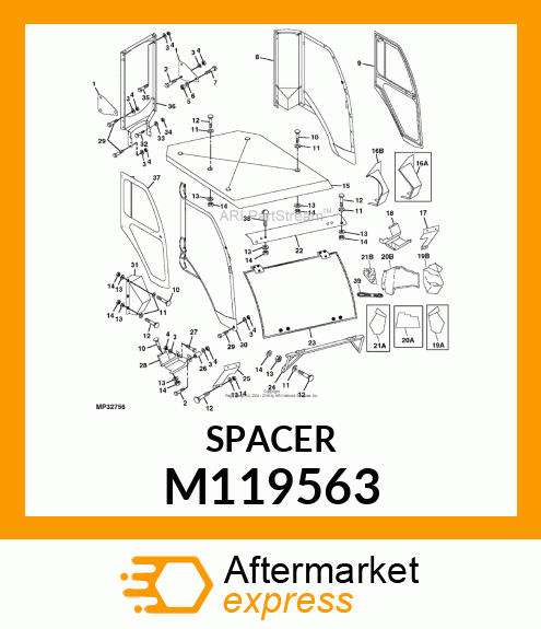 SPACER M119563