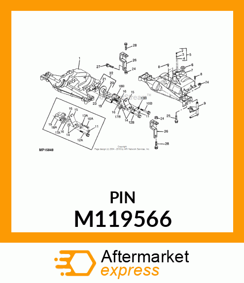 SCREW, FLANGED, METRIC M119566