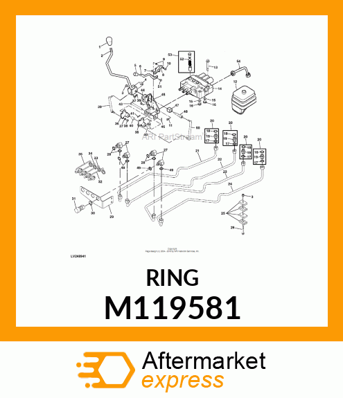 BRACKET, QUICK COUPLER M119581