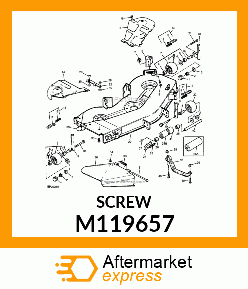 SCREW, SELF M119657