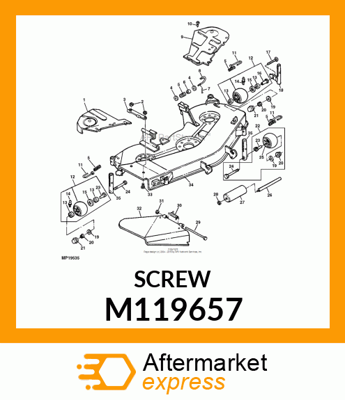 SCREW, SELF M119657