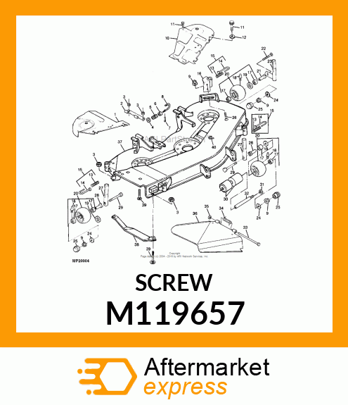 SCREW, SELF M119657