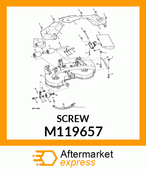 SCREW, SELF M119657