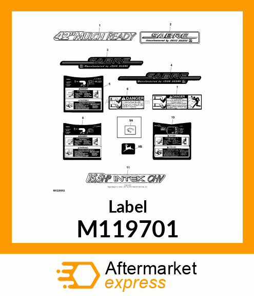 Label M119701