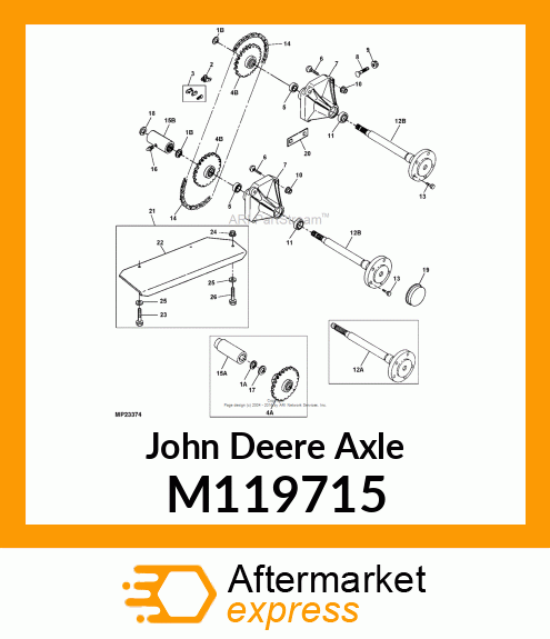 AXLE M119715