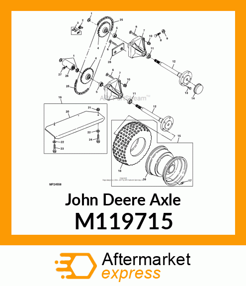 AXLE M119715