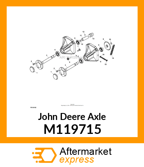 AXLE M119715