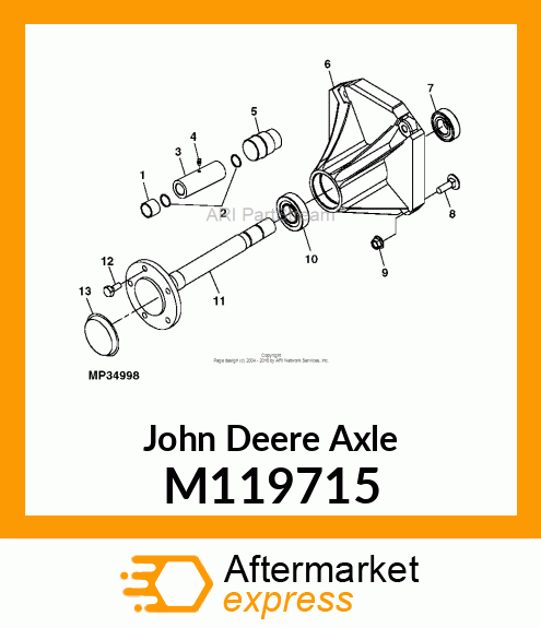 AXLE M119715