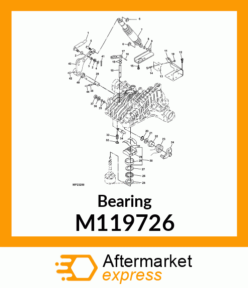 Bearing M119726