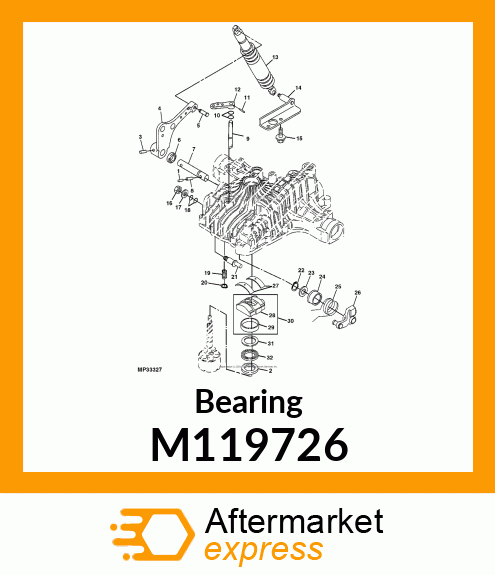 Bearing M119726