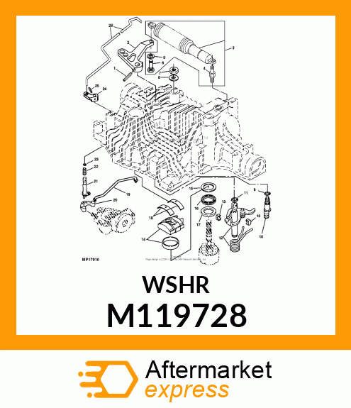 PLATE, THRUST B M119728