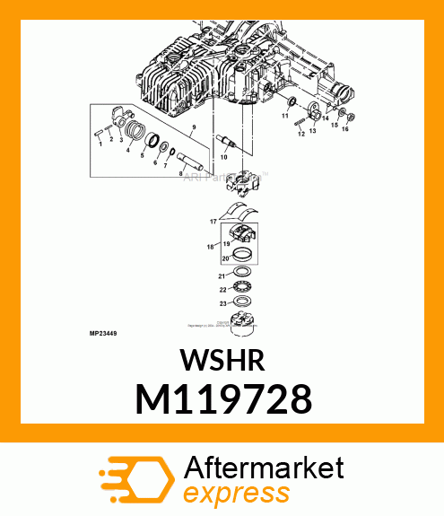 PLATE, THRUST B M119728