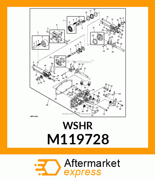 PLATE, THRUST B M119728