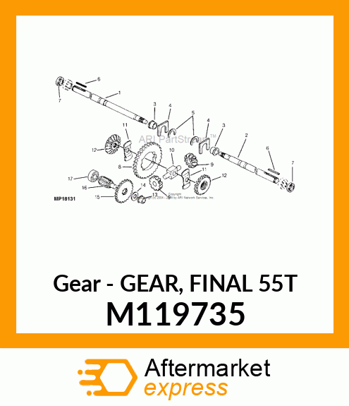 Gear M119735