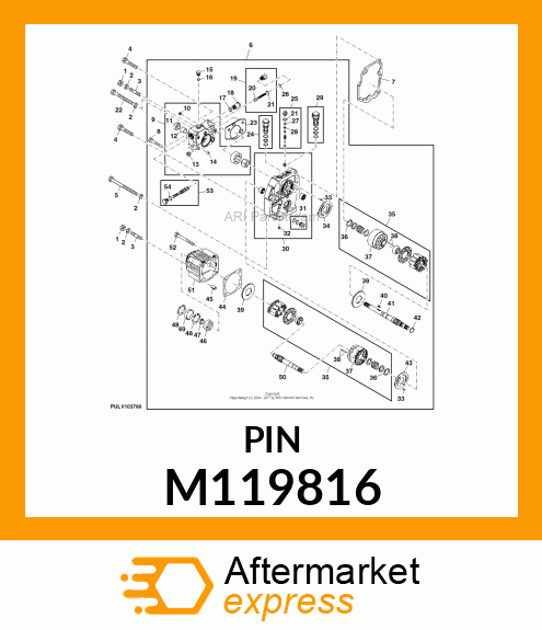 PIN, KNOCK 3.5 M119816