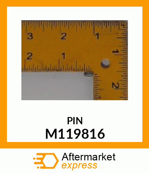 PIN, KNOCK 3.5 M119816