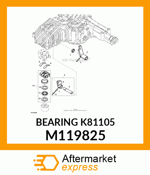 BEARING K81105 M119825