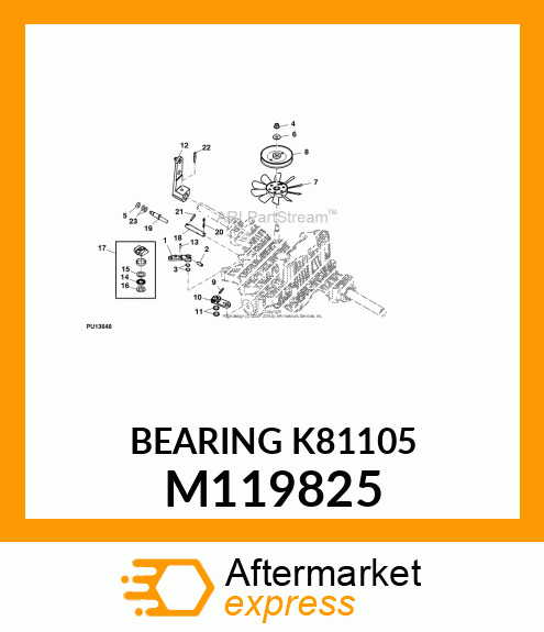 BEARING K81105 M119825