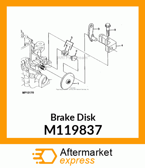 Brake Disk M119837