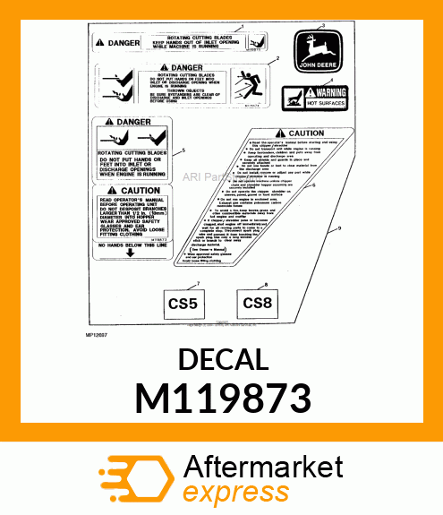 Label M119873