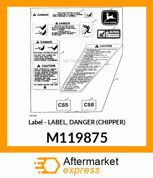 Label M119875