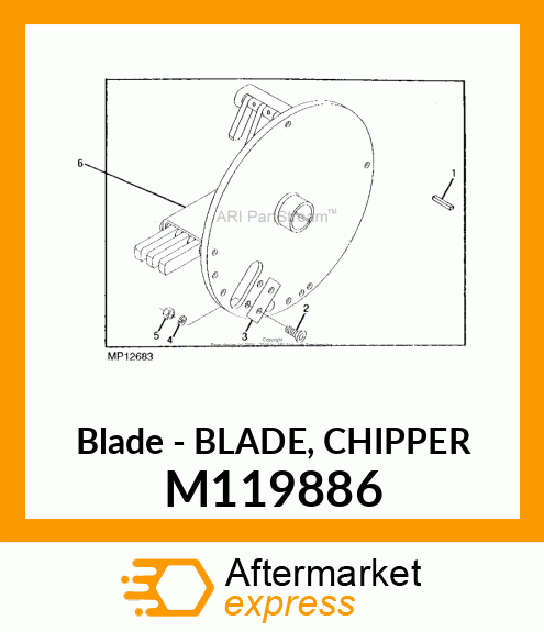Blade - BLADE, CHIPPER M119886