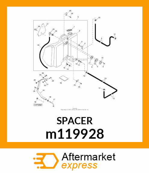 BUSHING, BUSHING, FUEL TANK m119928