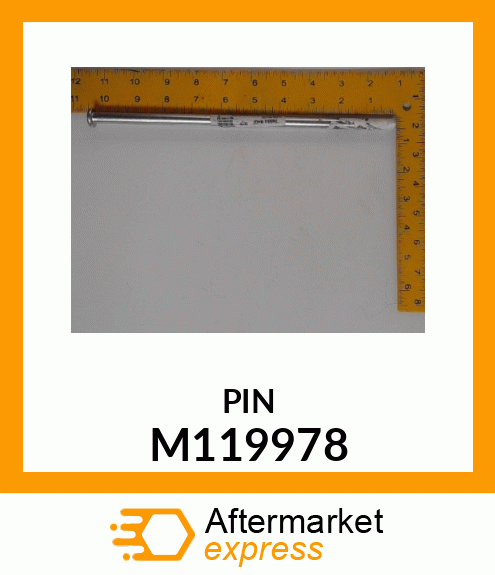 PIN FASTENER, PIN, SEAT M119978