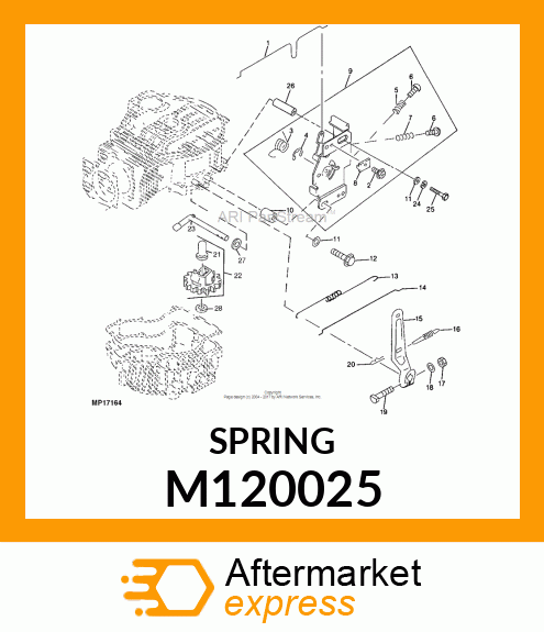 SPRING, GOVERNOR M120025