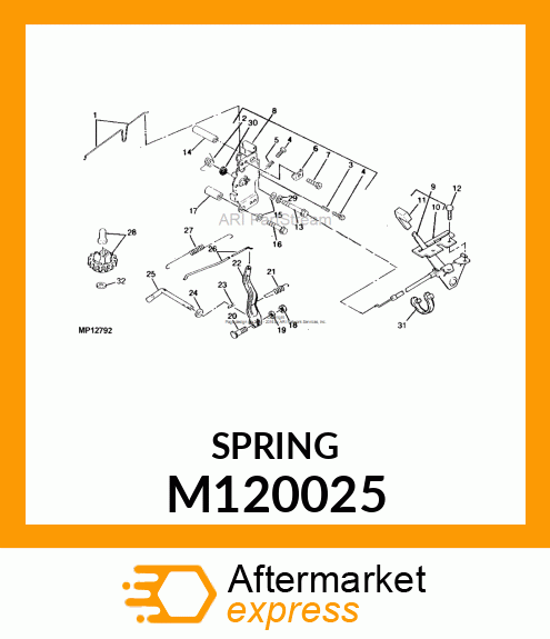 SPRING, GOVERNOR M120025