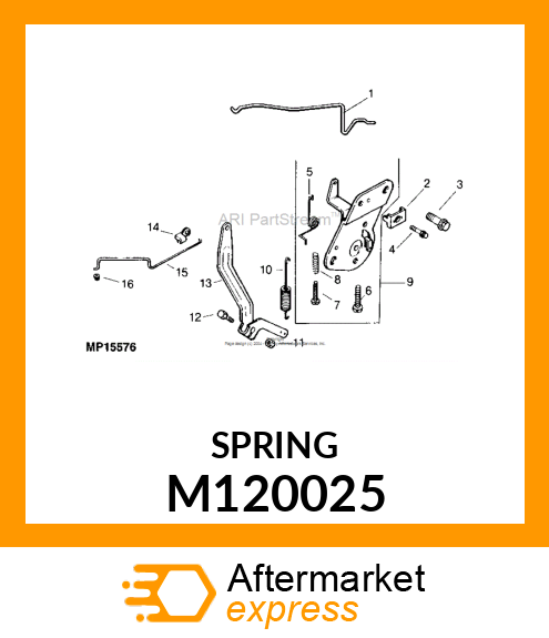 SPRING, GOVERNOR M120025