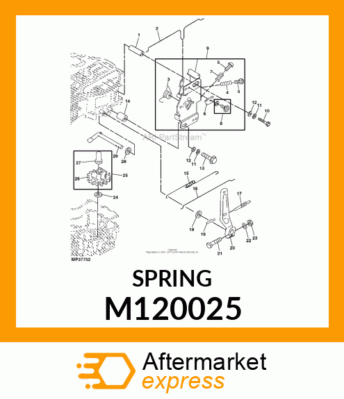 SPRING, GOVERNOR M120025