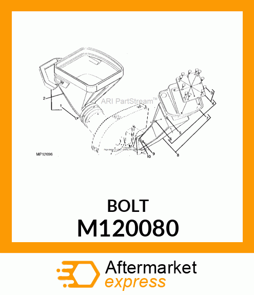 5PK Bolt M120080