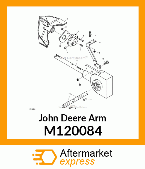 ARM, BLOWER DRIVE M120084