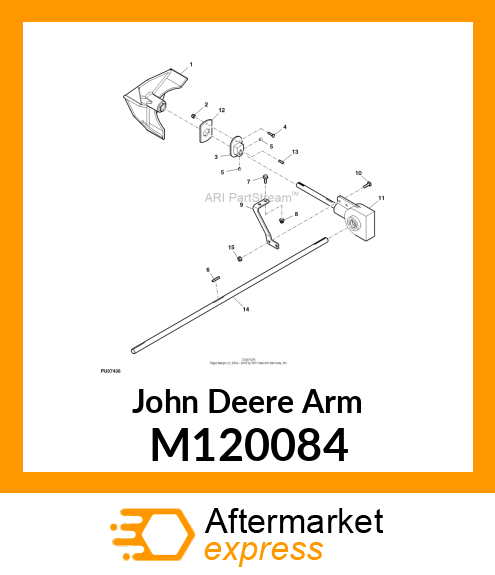 ARM, BLOWER DRIVE M120084