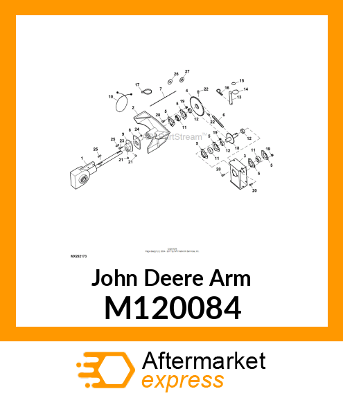 ARM, BLOWER DRIVE M120084