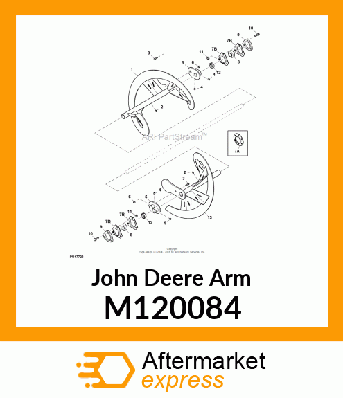 ARM, BLOWER DRIVE M120084