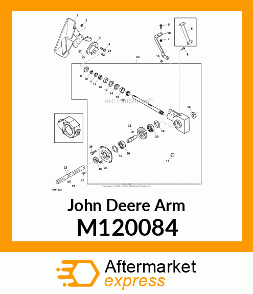 ARM, BLOWER DRIVE M120084