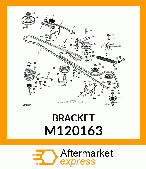 GUIDE, GUIDE, BELT M120163