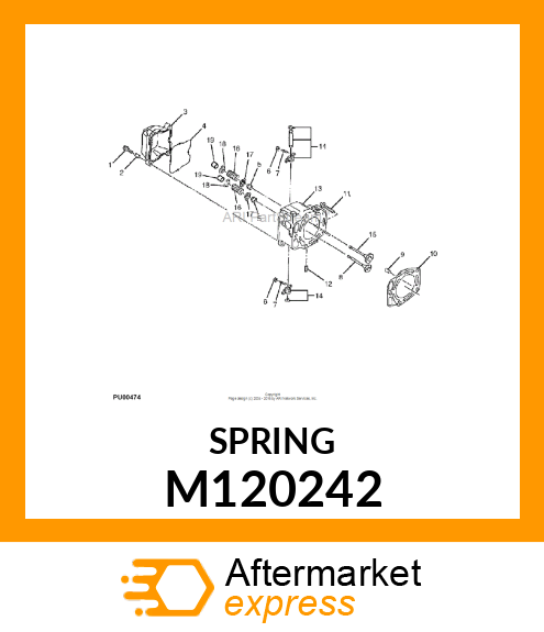 SPRING, VALVE M120242