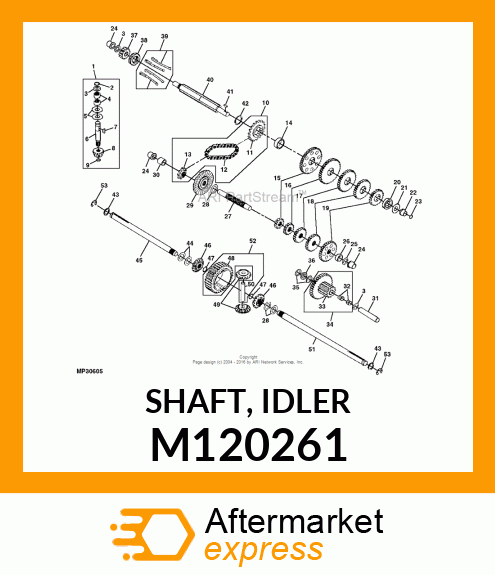 SHAFT, IDLER M120261