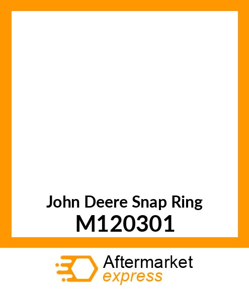 SNAP RING, RING, RETAINING M120301