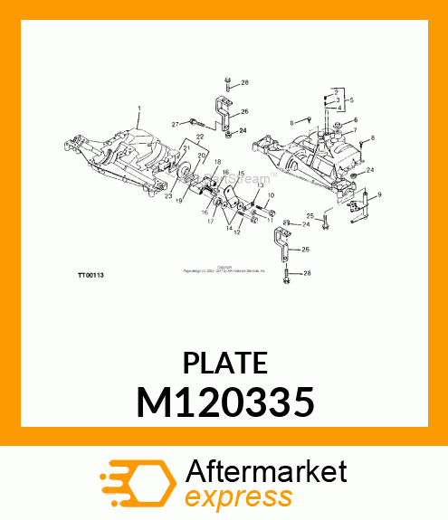 Lever M120335