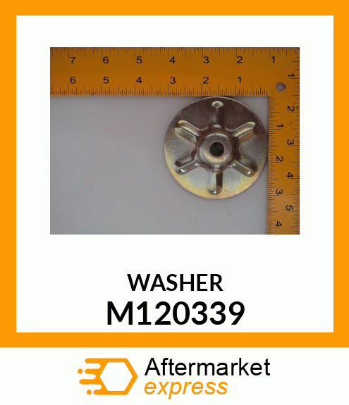 WASHER, MOWER STOP M120339