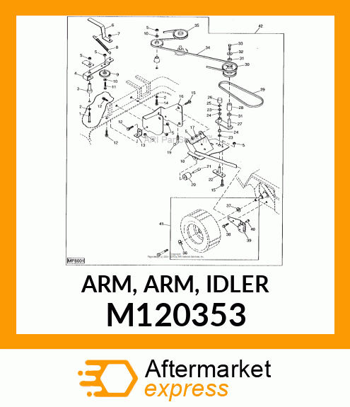 ARM, ARM, IDLER M120353