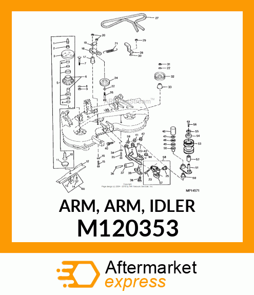 ARM, ARM, IDLER M120353