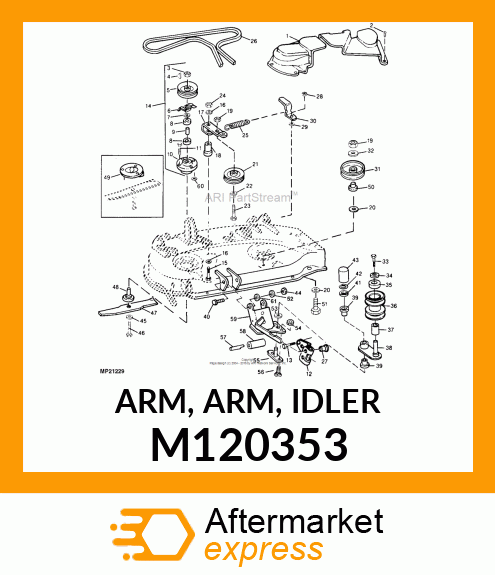 ARM, ARM, IDLER M120353