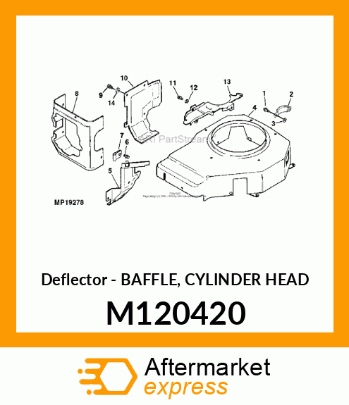 Deflector M120420