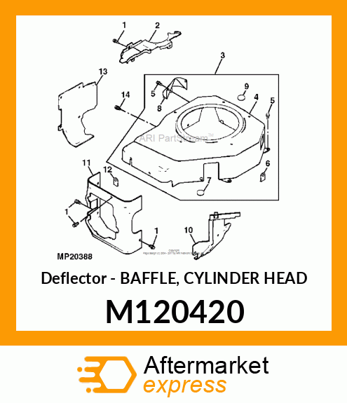 Deflector M120420