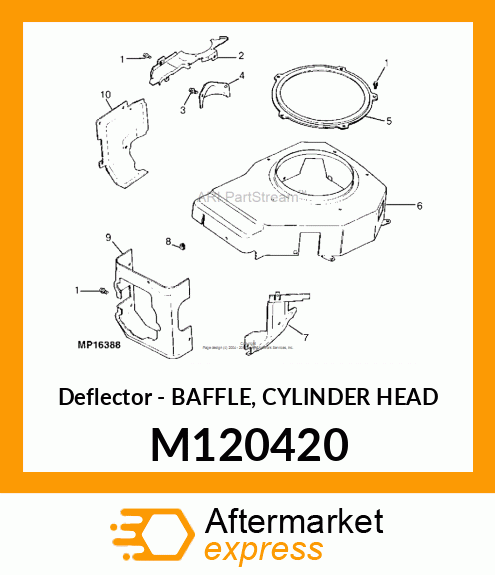 Deflector M120420